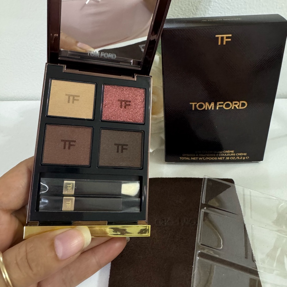 Tom Ford Eye Color Quad Creme Palette 46 Ember Bronze